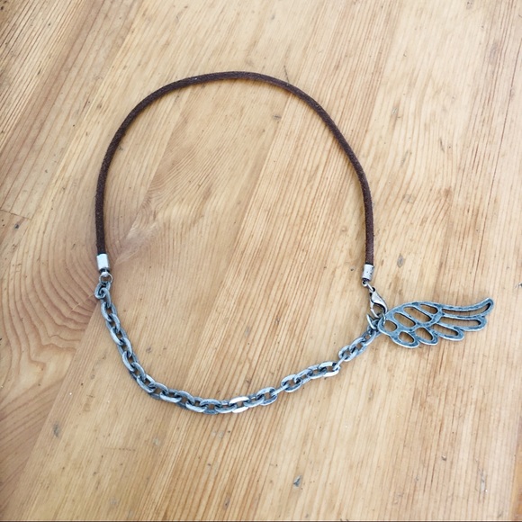 Angel Wing Boho Choker - Picture 2 of 4